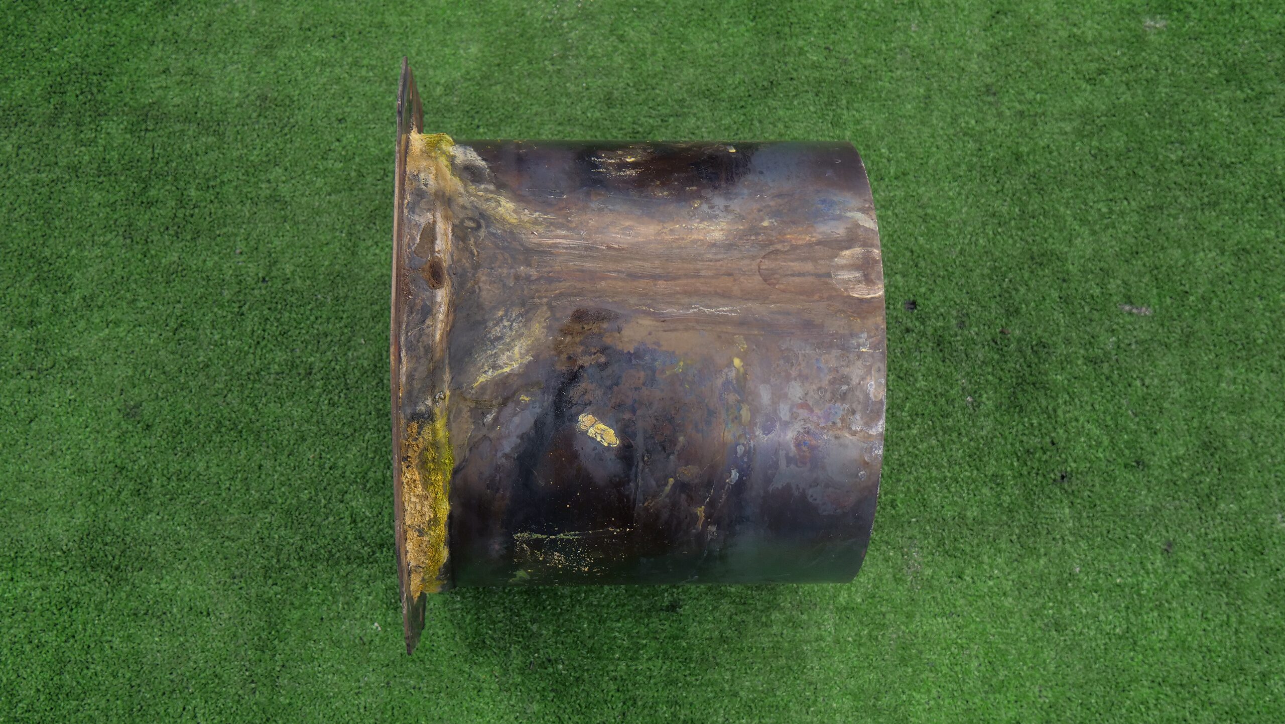 フィルターのみのマフラー画像